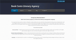 Desktop Screenshot of bookcentsliteraryagency.com